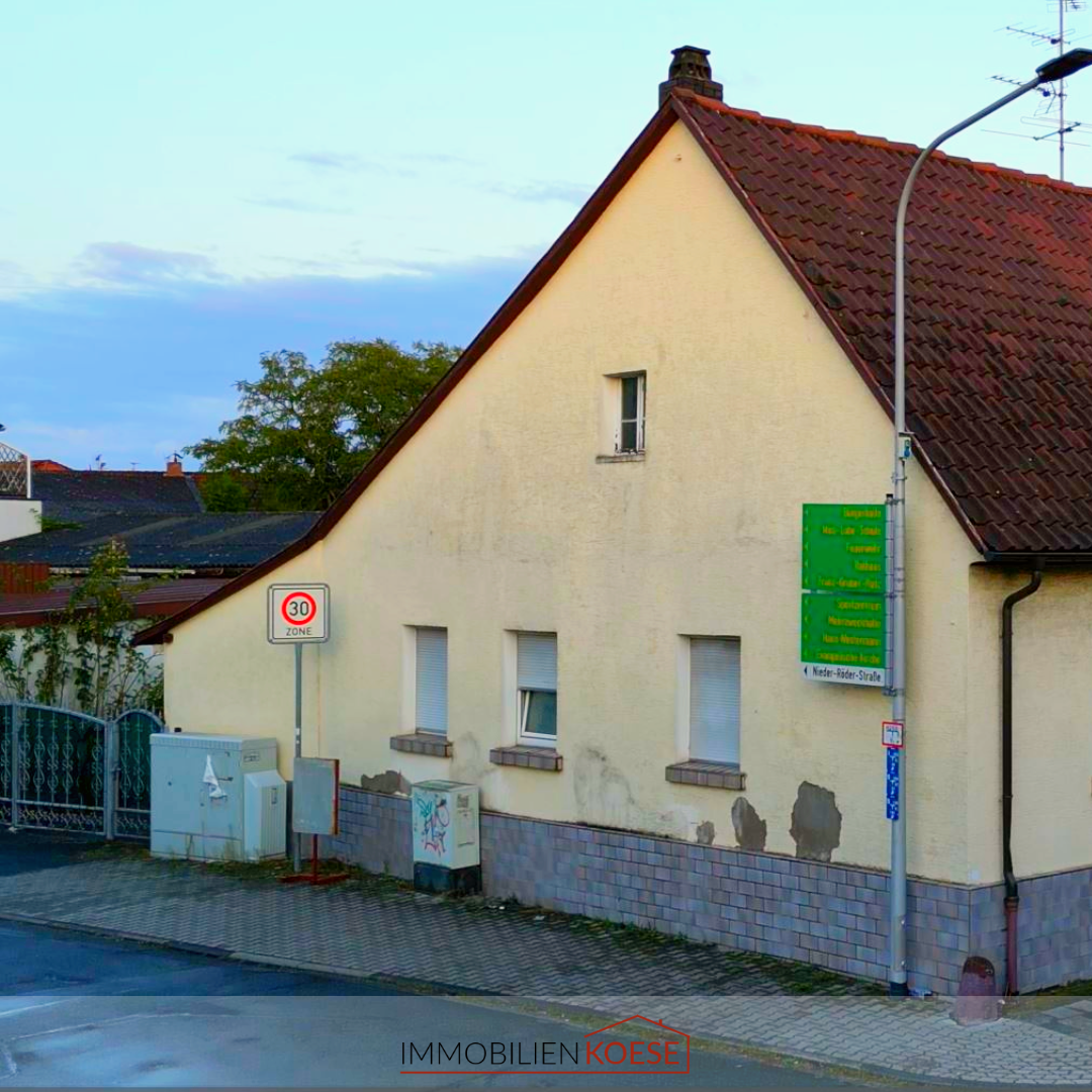 Einfamilienhaus mit Einliegerwohnung & Baugenehmigung in 64859 Eppertshausen