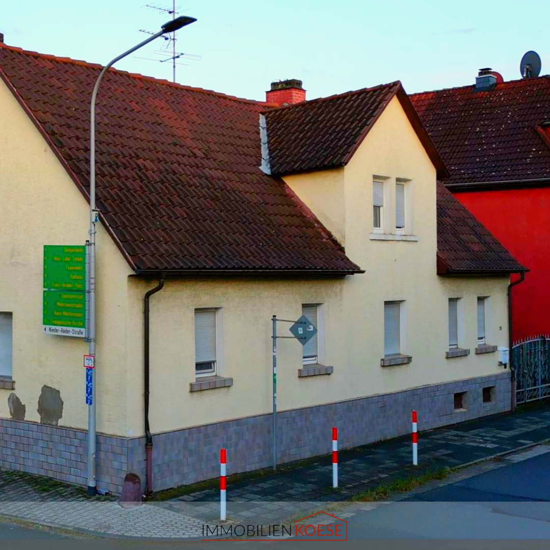 Einfamilienhaus mit Einliegerwohnung & Baugenehmigung in 64859 Eppertshausen